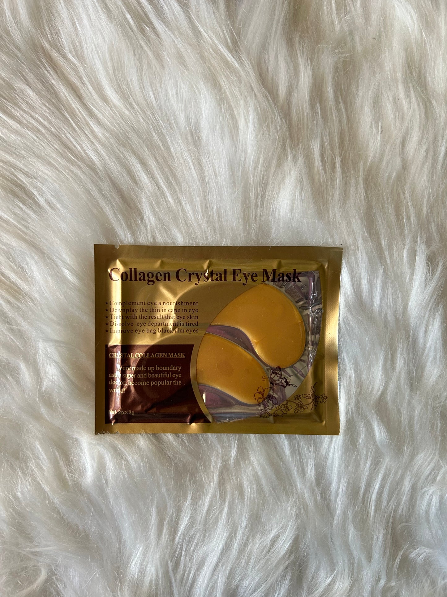 24k Golden Eye Mask